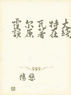 霍尔瓦特大街小说原著在线阅读