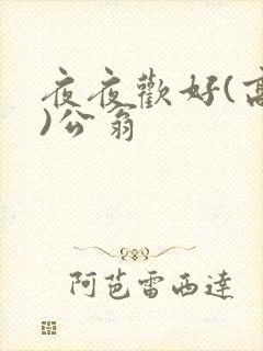 夜夜欢好(高h)公翁
