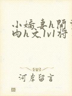 小娇妻h开荤粗肉h文1v1将军封面