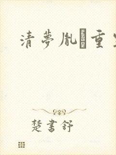 清梦胤礽重生封面