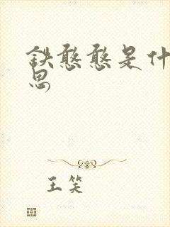 铁憨憨是什么意思