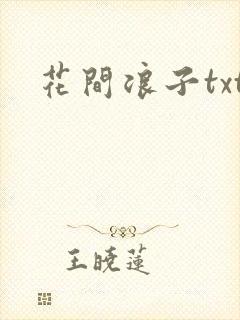 花间浪子txt