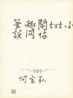 笔趣阁txt小说网站