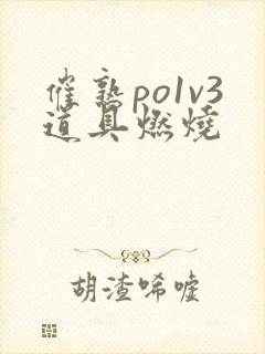 催熟po1v3道具燃烧