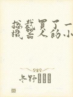 总裁买了一个男机器人的小说