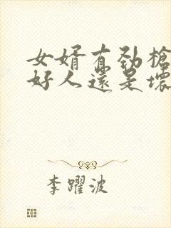 女婿有劲枪枪是好人还是坏人