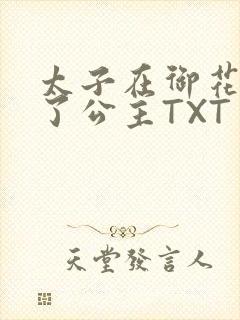 太子在御花园要了公主TXT