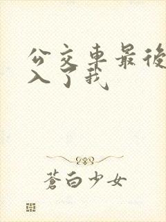 公交车最后一排入了我