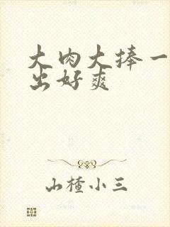 大肉大捧一进一出好爽