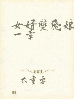 女婿双飞娘俩第一章