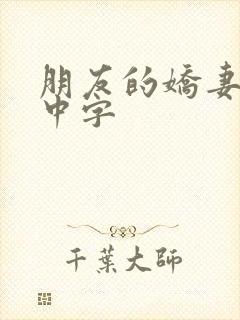 朋友的娇妻hd中字