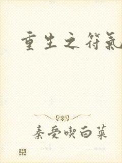 重生之符气冲天