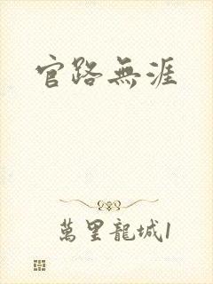 官路无涯封面