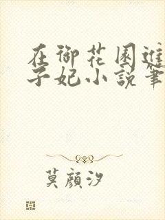 在御花园进入太子妃小说笔趣阁