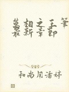 万相之王笔趣阁最新章节