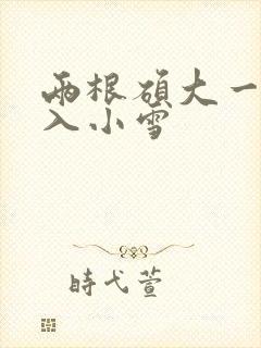 两根硕大一起挤入小雪