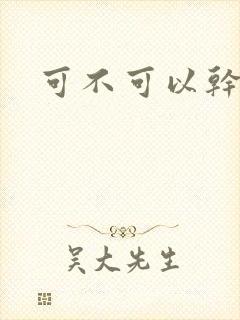 可不可以干湿你