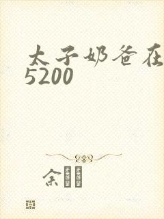 太子奶爸在花都5200