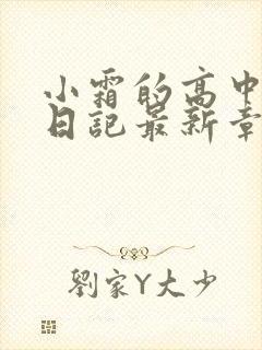 小霜的高中成长日记最新章节