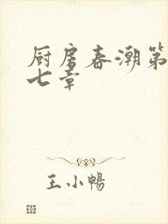 厨房春潮第三十七章