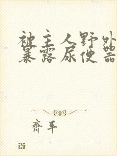 被主人野外调教暴露尿便器