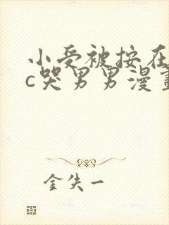 小受被按在墙上c哭男男漫画