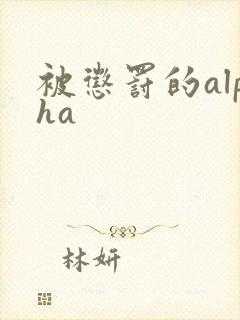 被惩罚的alpha