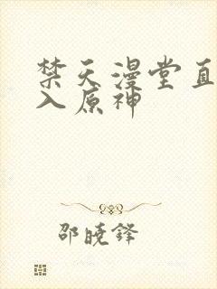 禁天漫堂直接进入原神