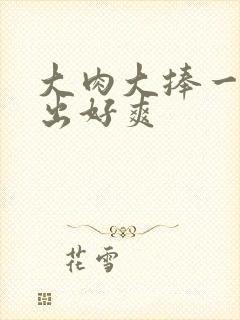 大肉大捧一进一出好爽