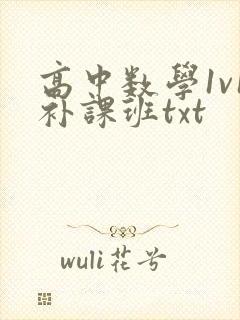 高中数学1v1补课班txt