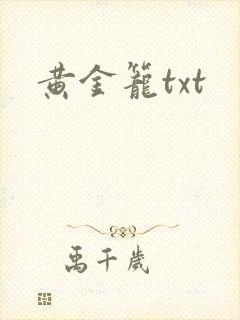 黄金笼txt