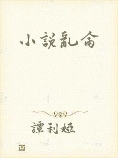 《小说乱仑》小说封面