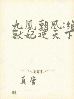 九凤朝凰:绝色兽妃逆天下