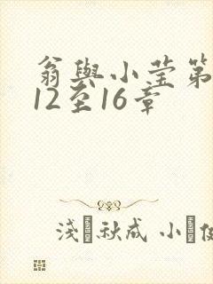 翁与小莹第十部12至16章