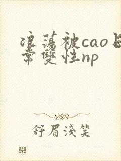 浪荡被cao日常双性np