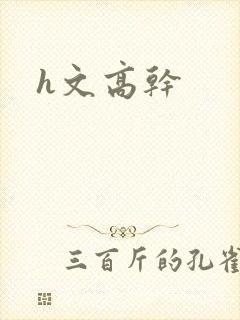 h文高干