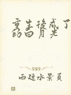 重生后成了皇帝的白月光