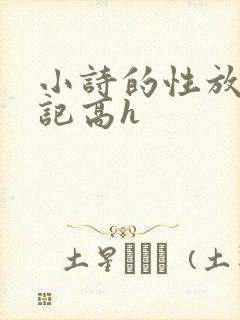 小诗的性放荡日记高h