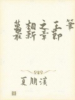 万相之王笔趣阁最新章节