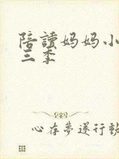 陪读妈妈小说第三季