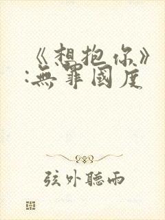 《想抱你》作者:无罪国度