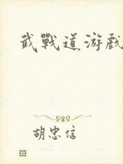 武战道游戏