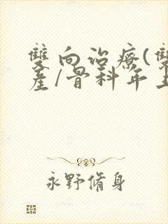 双向治疗(双/产/骨科年上)