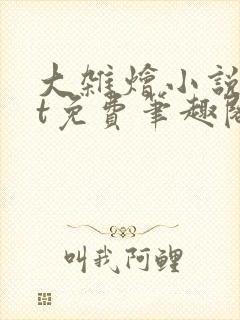 大杂烩小说txt免费笔趣阁