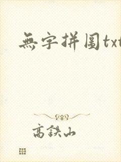 无字拼图txt