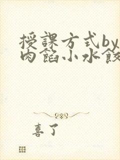 授课方式by 肉馅小水饺