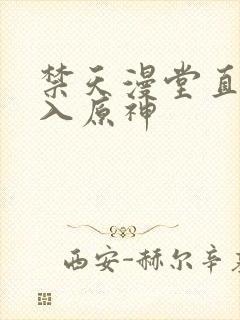 禁天漫堂直接进入原神