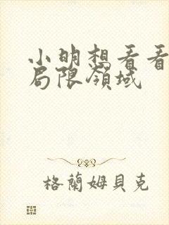 小明想看看永久局限领域