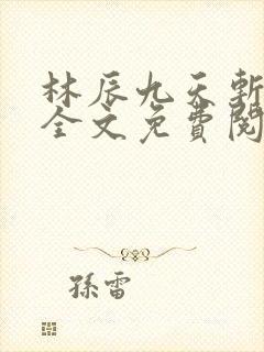 林辰九天斩神诀全文免费阅读笔趣阁