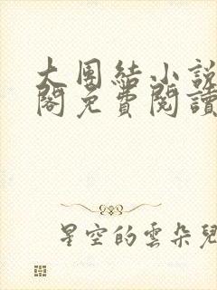 大团结小说笔趣阁免费阅读